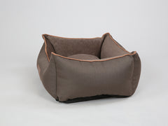 Savile Orthopaedic Walled Dog Bed - Tanner's Brown, Small