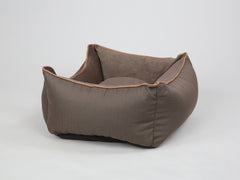 Savile Orthopaedic Walled Dog Bed - Tanner's Brown, Small