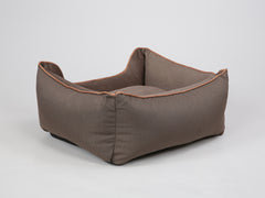 Savile Orthopaedic Walled Dog Bed - Tanner's Brown, Small