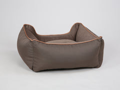 Savile Orthopaedic Walled Dog Bed - Tanner's Brown, Small