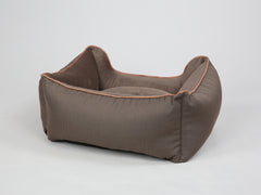 Savile Orthopaedic Walled Dog Bed - Tanner's Brown, Small