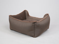 Savile Orthopaedic Walled Dog Bed - Tanner's Brown, Small