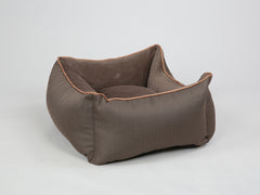 Savile Orthopaedic Walled Dog Bed - Tanner's Brown, Small