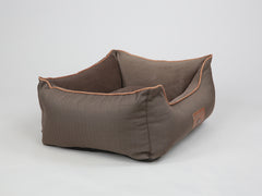 Savile Orthopaedic Walled Dog Bed - Tanner's Brown, Small