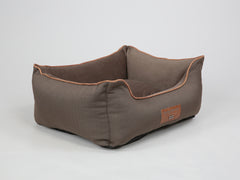 Savile Orthopaedic Walled Dog Bed - Tanner's Brown, Small
