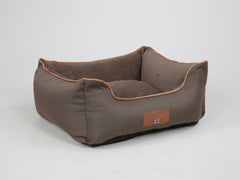 Savile Orthopaedic Walled Dog Bed - Tanner's Brown, Small