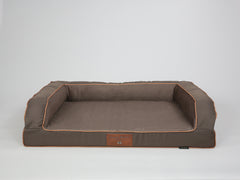Savile Dog Sofa Bed - Tanner's Brown, Large