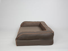 Savile Dog Sofa Bed - Tanner's Brown, Large
