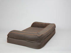 Savile Dog Sofa Bed - Tanner's Brown, Large