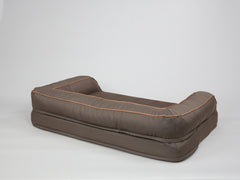 Savile Dog Sofa Bed - Tanner's Brown, Large