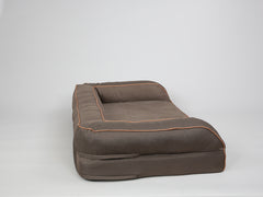 Savile Dog Sofa Bed - Tanner's Brown, Large