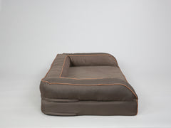 Savile Dog Sofa Bed - Tanner's Brown, Large