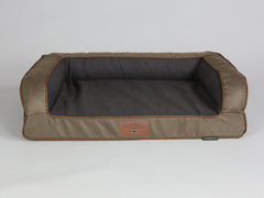 Selbourne Dog Sofa Bed - Coffee / Espresso, Medium