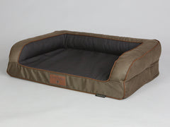 Selbourne Dog Sofa Bed - Coffee / Espresso, Medium