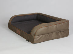 Selbourne Dog Sofa Bed - Coffee / Espresso, Medium