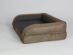 Selbourne Dog Sofa Bed - Coffee / Espresso, Medium
