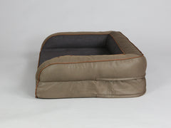 Selbourne Dog Sofa Bed - Coffee / Espresso, Medium