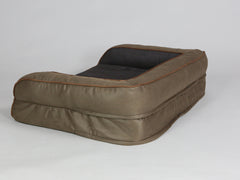 Selbourne Dog Sofa Bed - Coffee / Espresso, Medium