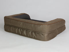 Selbourne Dog Sofa Bed - Coffee / Espresso, Medium