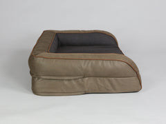 Selbourne Dog Sofa Bed - Coffee / Espresso, Medium