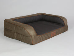 Selbourne Dog Sofa Bed - Coffee / Espresso, Medium