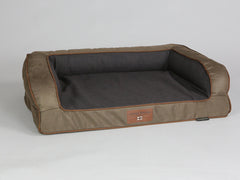 Selbourne Dog Sofa Bed - Coffee / Espresso, Medium