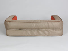 Selbourne Dog Sofa Bed - Ginger / Ember, Medium