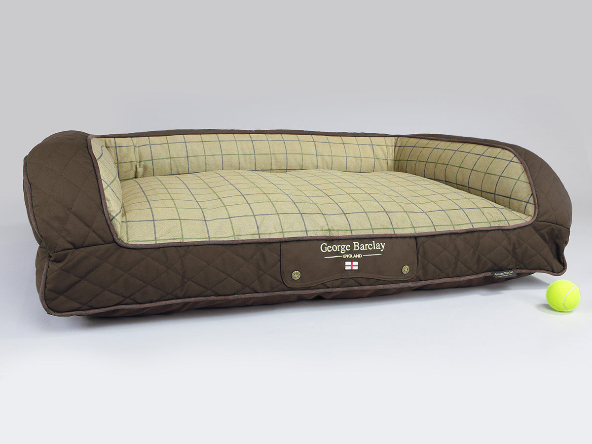 Country Dog Sofa Bed - Chestnut Brown, Large