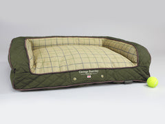 Country Dog Sofa Bed - Olive Green, Medium