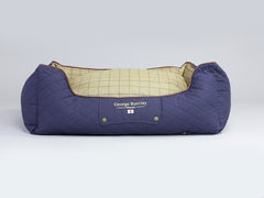 Country Orthopaedic Walled Dog Bed - Midnight Blue, Large