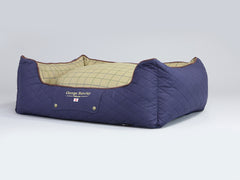 Country Orthopaedic Walled Dog Bed - Midnight Blue, Large