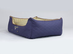 Country Orthopaedic Walled Dog Bed - Midnight Blue, Large