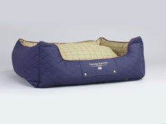 Country Orthopaedic Walled Dog Bed - Midnight Blue, Large