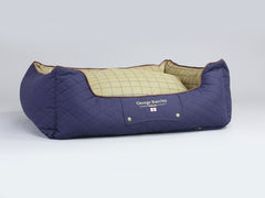 Country Orthopaedic Walled Dog Bed - Midnight Blue, Large