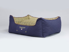 Country Orthopaedic Walled Dog Bed - Midnight Blue, Medium