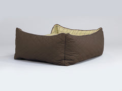 Country Orthopaedic Walled Dog Bed - Chestnut Brown, Medium