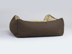 Country Orthopaedic Walled Dog Bed - Chestnut Brown, Medium
