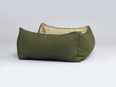 Country Orthopaedic Walled Dog Bed - Olive Green, Medium