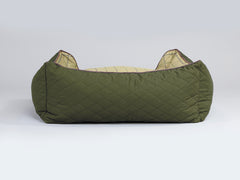 Country Orthopaedic Walled Dog Bed - Olive Green, Medium