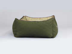 Country Orthopaedic Walled Dog Bed - Olive Green, Medium