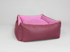 Selbourne Orthopaedic Walled Dog Bed - Grape / Fuchsia, Large