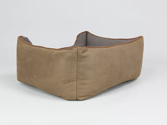 Monxton Orthopaedic Walled Dog Bed -  Cocoa / Chestnut, Small