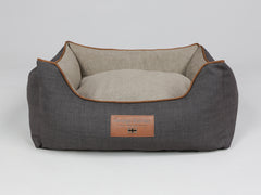 Hyde Orthopaedic Walled Dog Bed - Espresso / Latte, Small