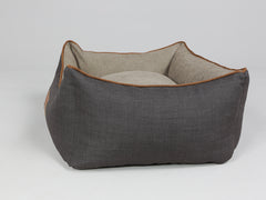Hyde Orthopaedic Walled Dog Bed - Espresso / Latte, Small