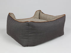 Hyde Orthopaedic Walled Dog Bed - Espresso / Latte, Small