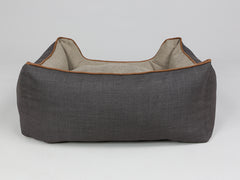 Hyde Orthopaedic Walled Dog Bed - Espresso / Latte, Small