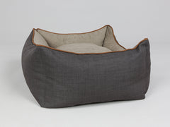 Hyde Orthopaedic Walled Dog Bed - Espresso / Latte, Small