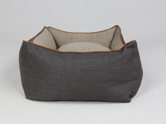 Hyde Orthopaedic Walled Dog Bed - Espresso / Latte, Small