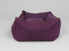 Exbury Orthopaedic Walled Dog Bed - Blackberry, Small