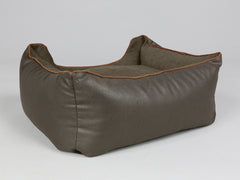 Beckley Orthopaedic Walled Dog Bed - Mahogany / Chestnut, Small